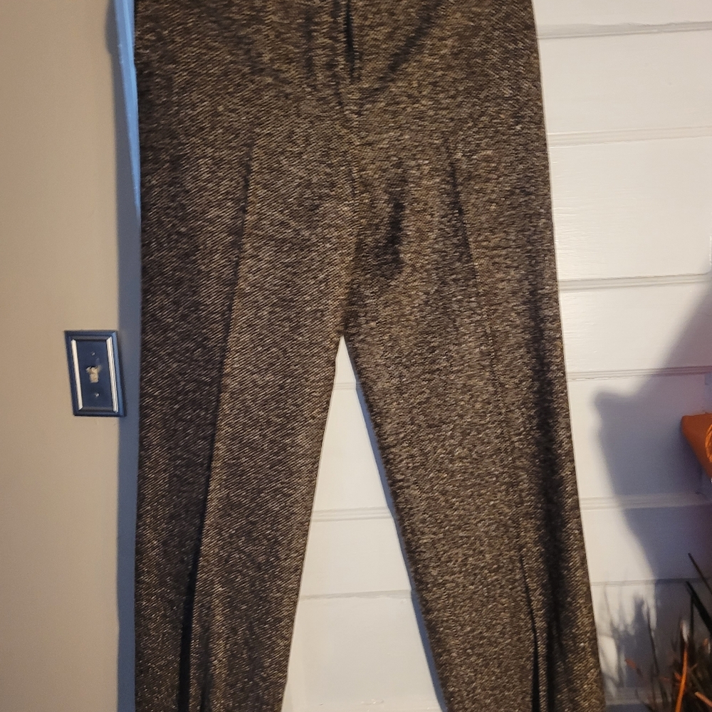 Max Mara Tweed Slacks Made In Italy US S12 - Picture 4 of 5
